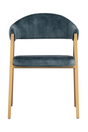 Blue Channeled Back Dining Armchair by Splendido Burgos Dining Chair
