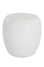 White Concrete Indoor/Outdoor End Table by Splendido Iolite Side Table