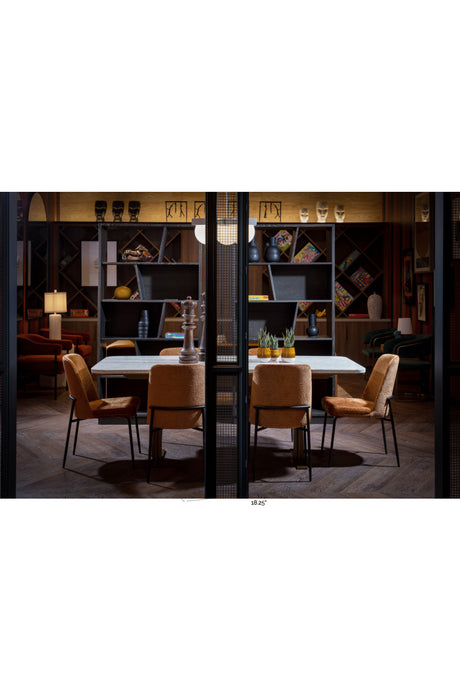 Brown Fabric Dining Chairs (2) by Splendido Zeke, alternate view 12