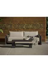 Rectangular Timber-Effect Indoor/Outdoor Coffee Table by Splendido Herriot, alternate view 18