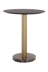 Gray Oak Bar Table by Splendido Monaco Dining Table