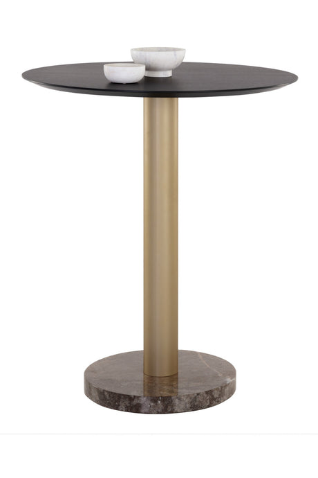 Gray Oak Bar Table by Splendido Monaco Dining Table, alternate view 3