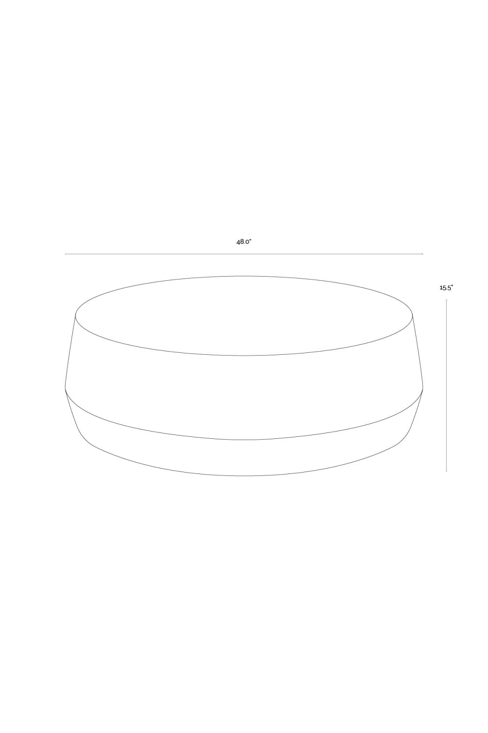 Etched Aluminum Coffee Table by Splendido Creed, alternate view 34