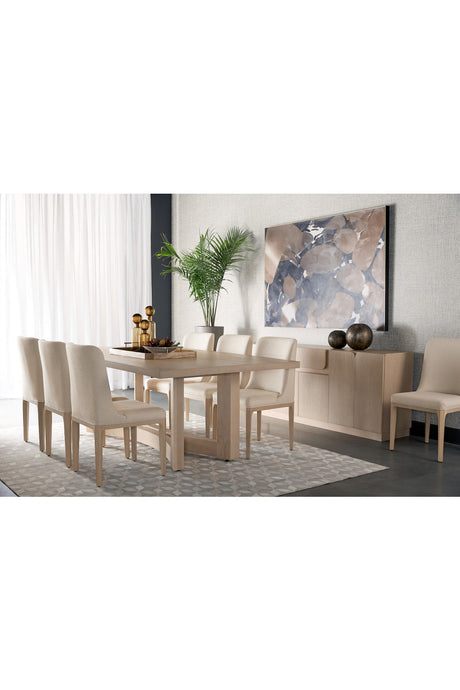 Minimalist Upholstered Dining Chair by Splendido Elisa, alternate view 12