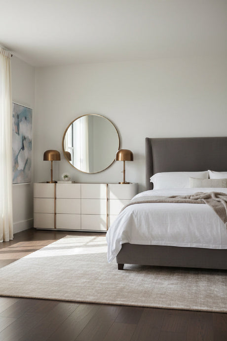 Leather-Look 6-Drawer Dresser by Splendido Jamille, alternate view 2