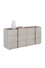 Leather-Look 6-Drawer Dresser by Splendido Jamille, alternate view 4