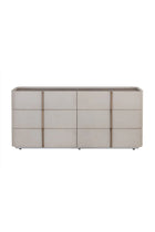 Leather-Look 6-Drawer Dresser by Splendido Jamille