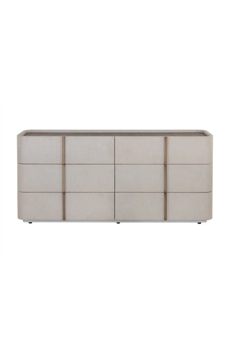Leather-Look 6-Drawer Dresser by Splendido Jamille