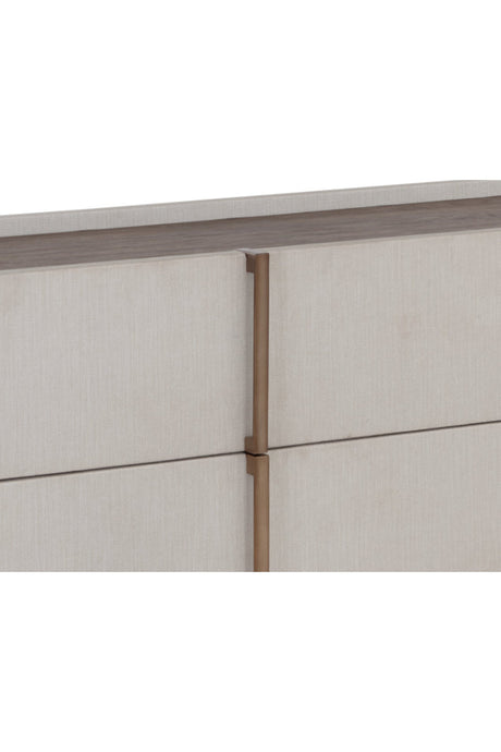 Leather-Look 6-Drawer Dresser by Splendido Jamille, alternate view 12