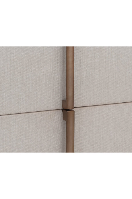 Leather-Look 2-Drawer Nightstand by Splendido Jamille, alternate view 7