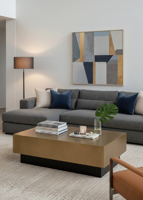 Steel Top Coffee Table by Splendido Blakely, alternate view 2