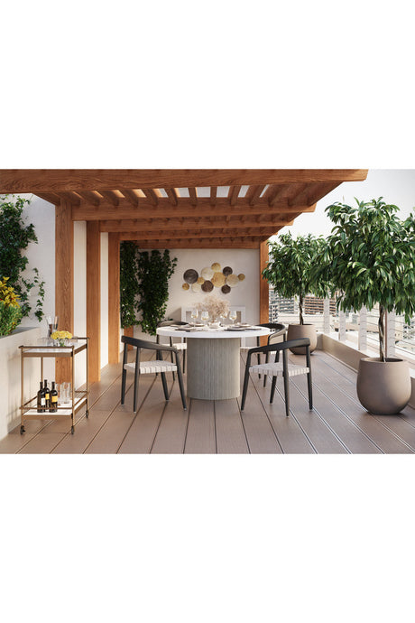 Woven Seat Indoor/Outdoor Dining Chair by Splendido Cayman, alternate view 12