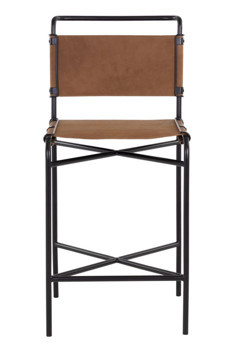 Classic Leather Counter Stool by Splendido Corrigan