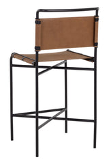 Classic Leather Counter Stool by Splendido Corrigan, alternate view 5