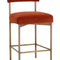 Low Back Fabric Counter Stool by Splendido Seneca Barstool, alternate view 18