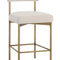 Low Back Fabric Counter Stool by Splendido Seneca Barstool