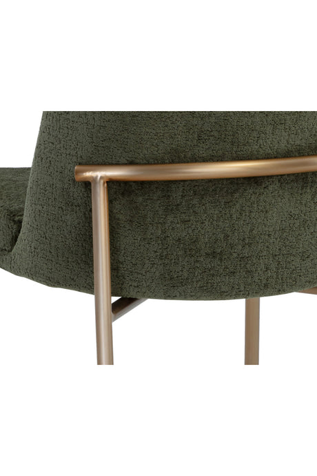 Green Fabric Dining Chairs (2) by Splendido Zeke, alternate view 8