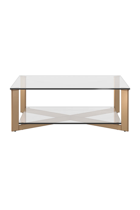 Square Glass Coffee Table by Splendido Xavier