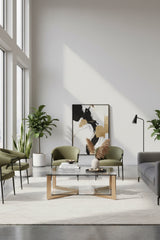 Square Glass Coffee Table by Splendido Xavier, alternate view 2