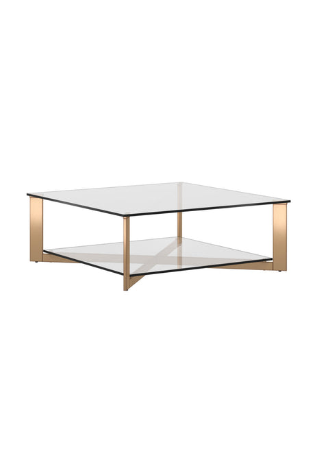 Square Glass Coffee Table by Splendido Xavier, alternate view 3