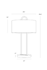 Drum Shade Table Lamp by Splendido Kezna, alternate view 10