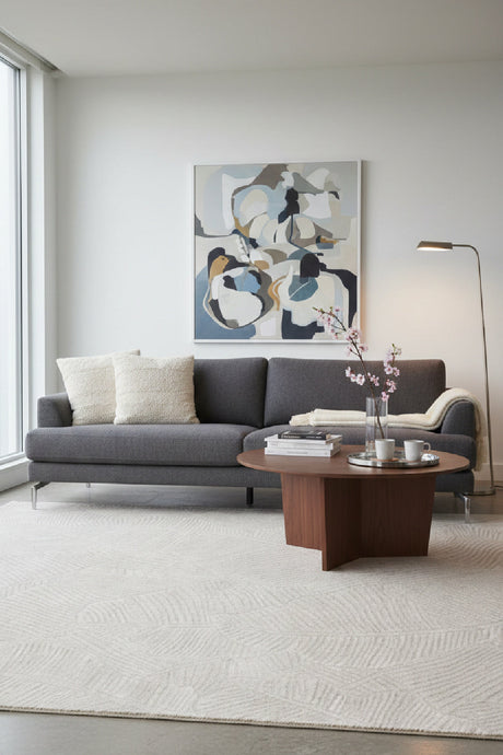 Viscose & Wool Hand-Tufted Area Rug by Splendido Calathea, alternate view 2