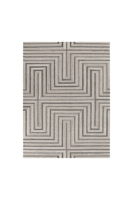 Hand-Tufted Beige Area Rug by Splendido Oslow