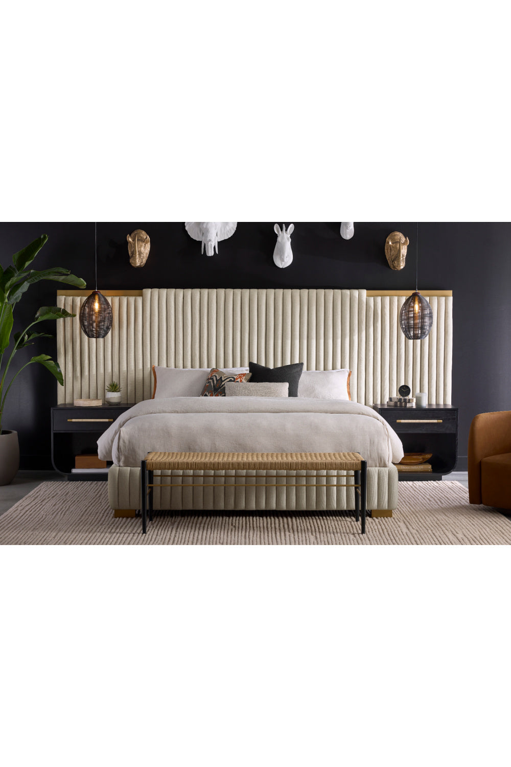 Hand-woven Wool Area Rug by Splendido Deva, alternate view 36