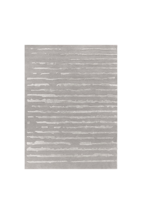 Hand-Tufted Taupe Area Rug by Splendido Tazma