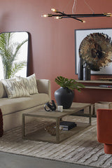 Hand-Tufted Taupe Area Rug by Splendido Tazma, alternate view 9