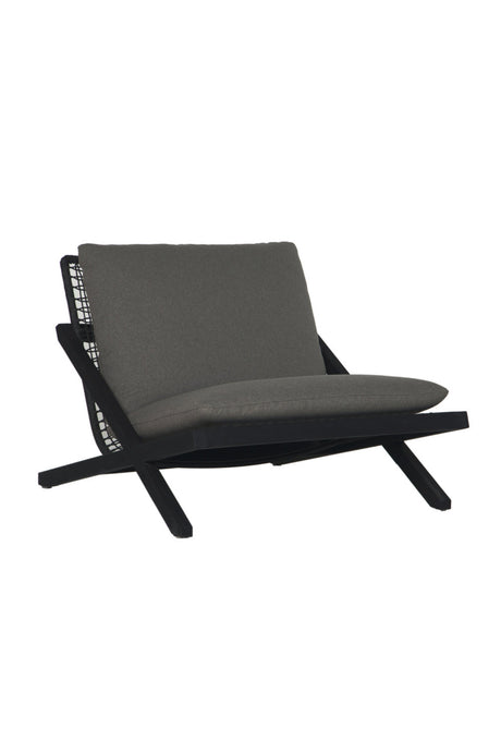 Teak Framed Indoor/Outdoor Lounge Chair by Splendido Bari Accent Chair, alternate view 11