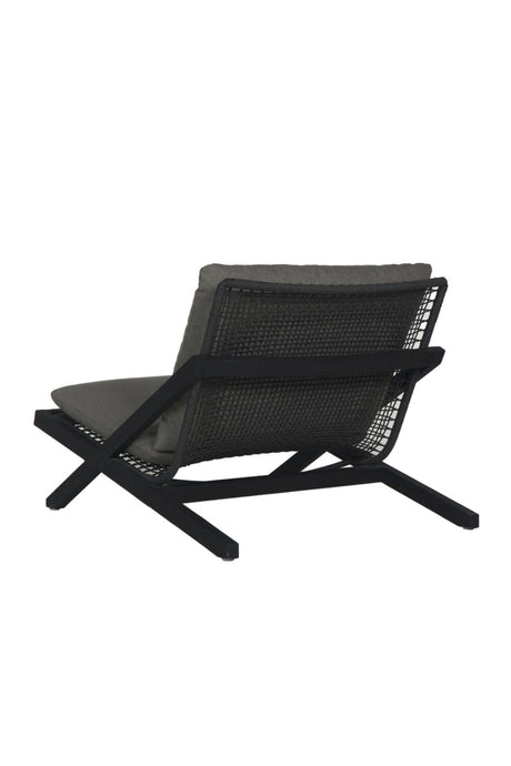 Teak Framed Indoor/Outdoor Lounge Chair by Splendido Bari Accent Chair, alternate view 14