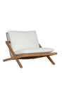 Teak Framed Indoor/Outdoor Lounge Chair by Splendido Bari Accent Chair