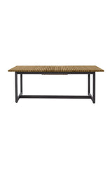 Teak Indoor/Outdoor Extendable Dining Table by Splendido Geneve, alternate view 3