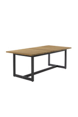 Teak Indoor/Outdoor Extendable Dining Table by Splendido Geneve, alternate view 4