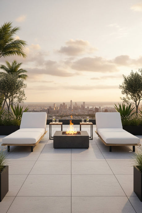 Natural Teak Sun Indoor/Outdoor Lounger by Splendido Geneve Outdoor Lounge Chair, alternate view 2