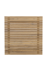 Slatted Teak Indoor/Outdoor Coffee Table by Splendido Geneve, alternate view 4