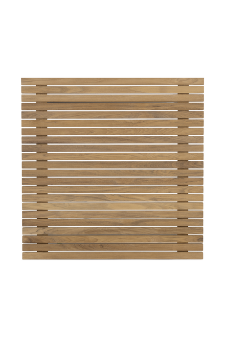 Slatted Teak Indoor/Outdoor Coffee Table by Splendido Geneve, alternate view 4