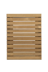 C-Shaped Teak Indoor/Outdoor End Table by Splendido Geneve Side Table, alternate view 5