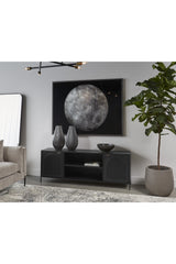 Black Metal Storage Cabinet by Splendido Aziza, alternate view 7