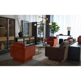 Oval Antique Brass Coffee Table by Splendido Tuner, alternate view 9