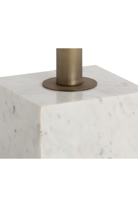 Antique Brass Marble Bistro Table by Splendido Kata Dining Table, alternate view 5
