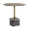 Antique Brass Marble Bistro Table by Splendido Kata Dining Table, alternate view 9