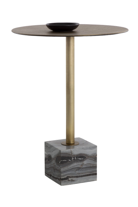 Marble Round Bar Table by Splendido Kata, alternate view 11