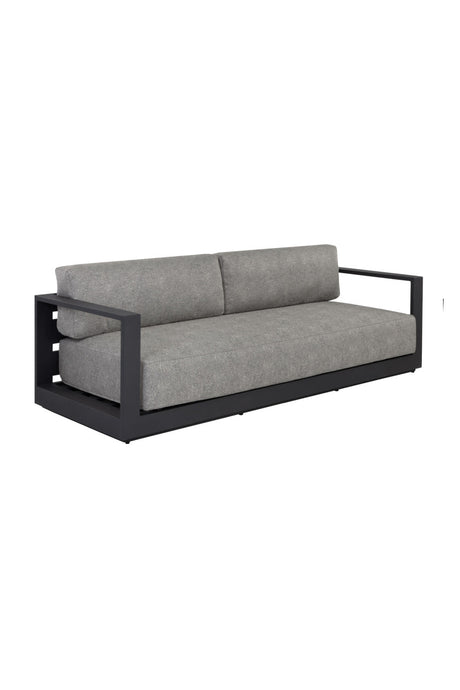 Gray Padded Outdoor Sofa by Splendido Tavira