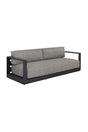 Gray Padded Outdoor Sofa by Splendido Tavira