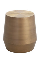 Etched Aluminum End Table by Splendido Creed Side Table