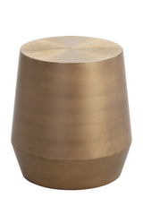 Etched Aluminum End Table by Splendido Creed Side Table