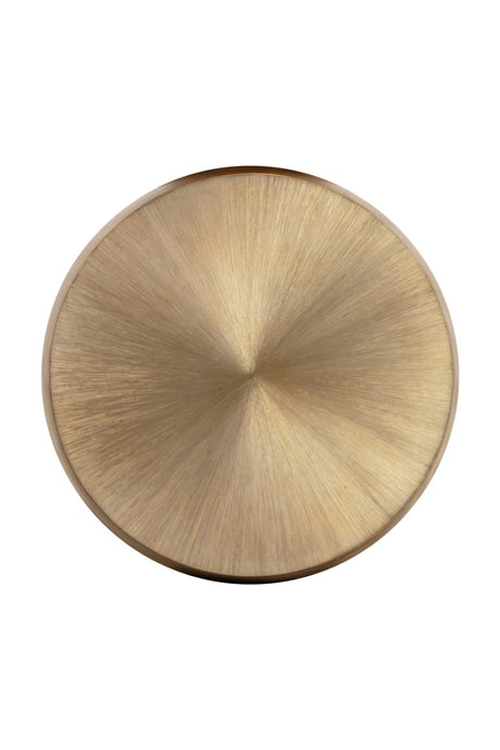 Etched Aluminum Coffee Table by Splendido Creed, alternate view 4