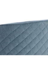 Diamond-Stitched Blue Counter Stool by Splendido Cornella, alternate view 7